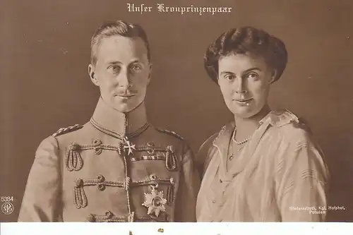 Unser Kronprinzenpaar Friedr.Wilh. und Cecilie von Hohenzollern ngl C5329