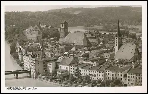 Wasserburg am Inn Blick zur Stadt ngl 138.246