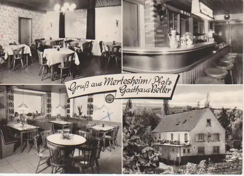 Mertesheim/Pfalz Gasthaus Beller gl1982 211.140