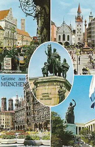 München Mehrbildkarte ngl C4599