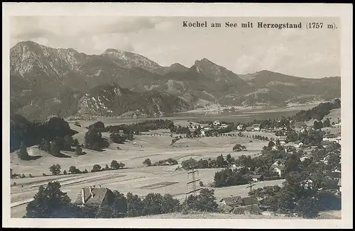 Kochel am See mit Herzogstand gl1925 138.453