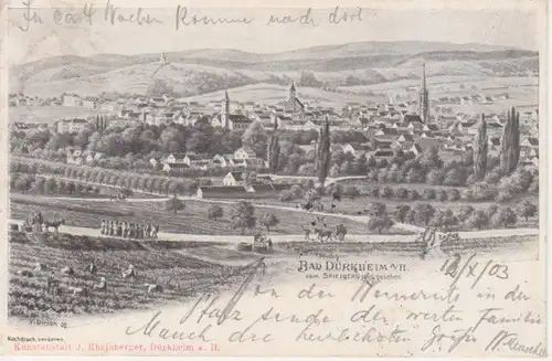 Bad Dürkheim Panorama gl1905 211.125