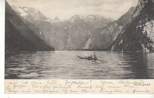 Königsee nahe Berchtesgaden gl1908 C7969
