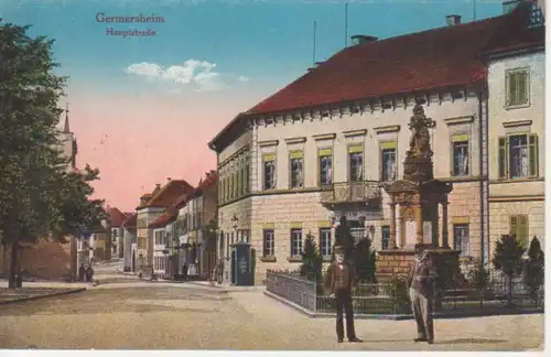 Germersheim a.Rh. Hauptstraße feldpgl1916 211.176