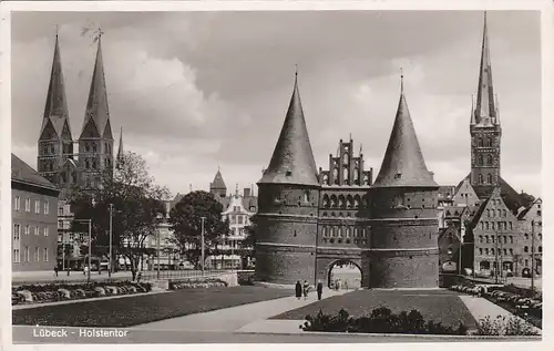 Lübeck Holstentor gl1938 C5409