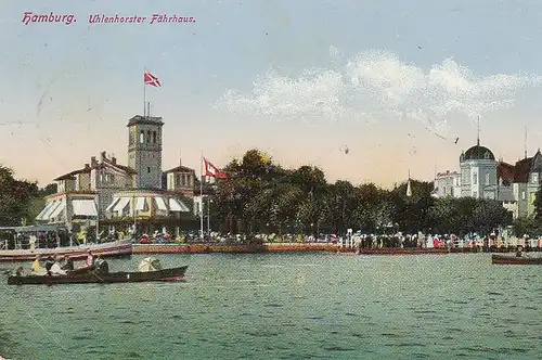Hamburg Uhlenhorster Fährhaus gl1917 C5404