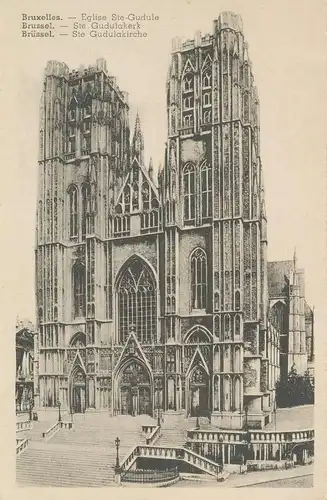 Bruxelles Eglise Sainte-Gudule Ch.d.Verite ngl 136.542