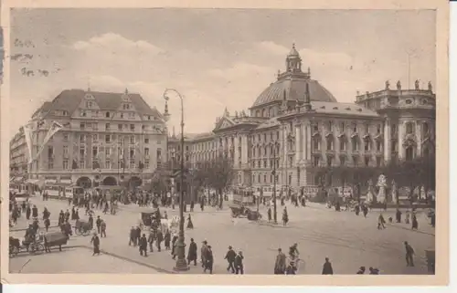 München - Karlsplatz mit Justizpalast gl1924 216.330