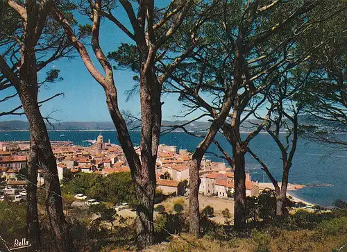 Saint Tropez (Var) Vue depuis la Cidadelle gl1971 C4784
