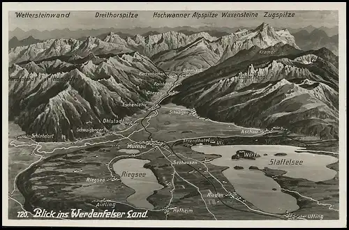 Blick ins Werdenfelser Land gl1936 138.383