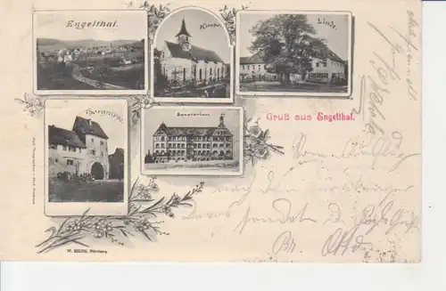 Engelthal Litho 5 Ansichten gl1905 209.374