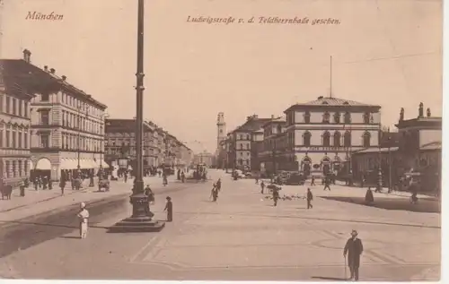 München - Ludwigstraße feldpgl1915 216.354