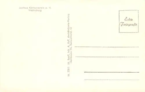 Weinsberg a.d. Weibertreu Kernerhaus ngl 141.432