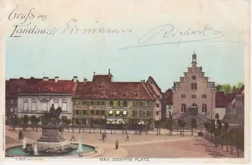 Landau/Pfalz Max-Josephs-Platz gl1898 211.236