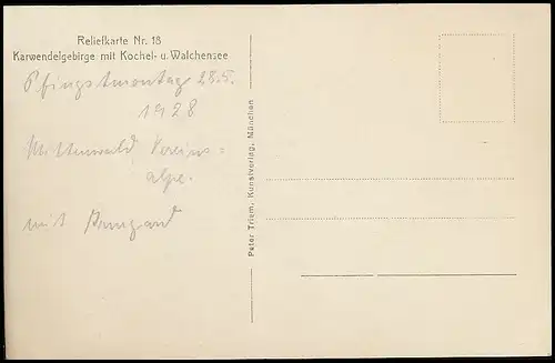 Karwendelgebirge mit Kochel-und Walchensee ngl 138.396