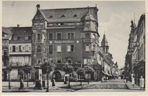 Landau/Pfalz Marktstraße Adler-Apotheke gl1940 211.247