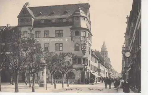Landau/Pfalz Marktstraße Adler-Apotheke ngl 211.257