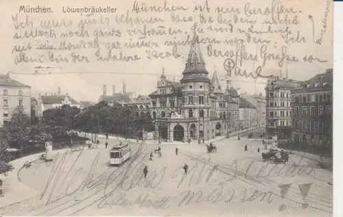 München - Löwenbräukeller gl1909 216.374