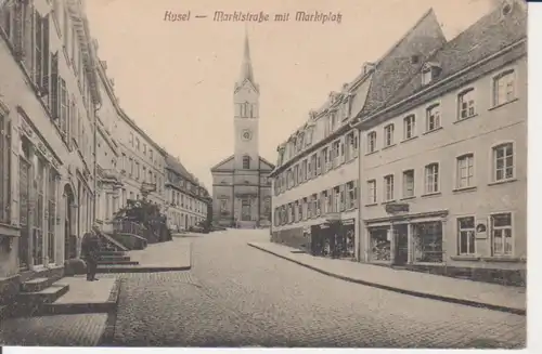 Kusel Marktstraße mit Marktplatz ngl 211.293