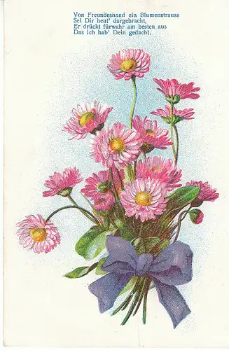 Von Freundeshand ein Blumenstrauß ngl C6179