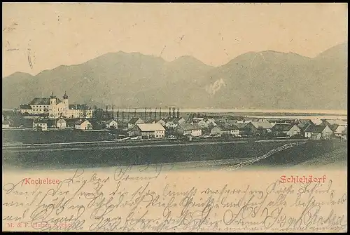 Schlehdorf Panorama mit Kochelsee gl1901 138.464
