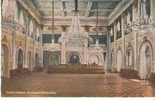 Baden-Baden Kurhaus Konzertsaal ngl C8837