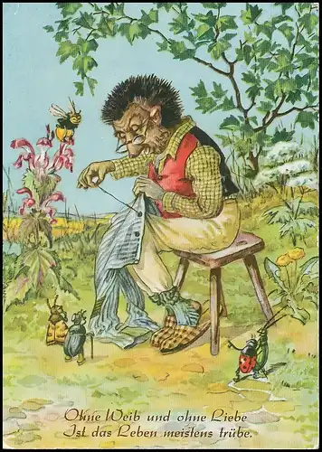 Ohne Weib und ohne Liebe ist das Leben meistens trübe gl1961 138.637