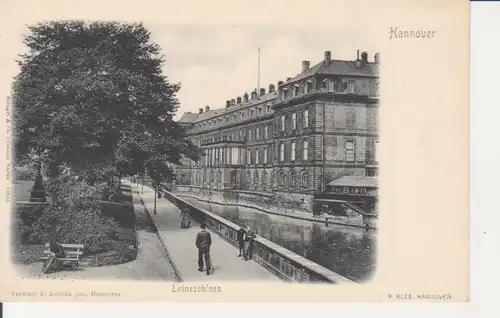 Hannover - Partie am Leineschloss ngl 211.924