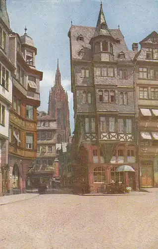 Franfurt a.Main Marktstraße Blick >> Dom ngl C5547