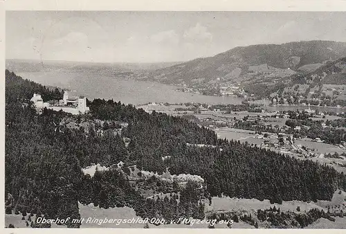 Oberhof mit Ringbergschloss Obb. v.Flugzeug aus gl1942 C5220