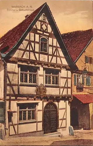 Marbach am Neckar Schillers Geburtshaus glca.1920 141.631