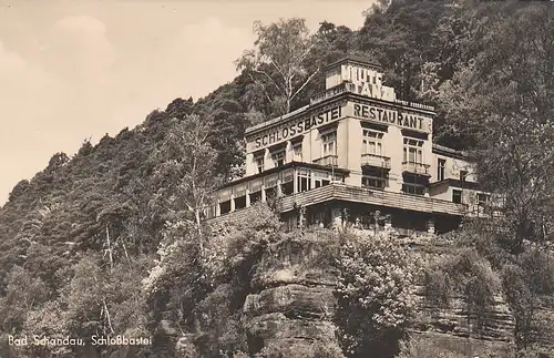 Bad Schandau Hotel-Restaurant Schloss-Bastei ngl C5595