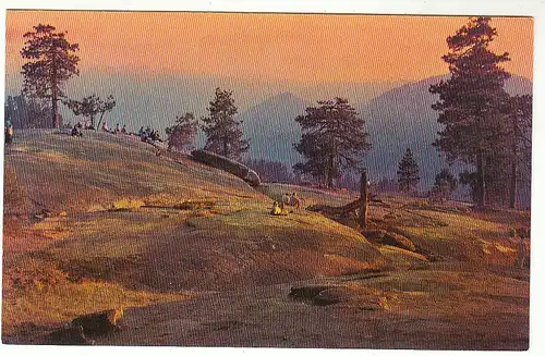 Sequoia National Park California Sunset Beetle Rock ngl C5678
