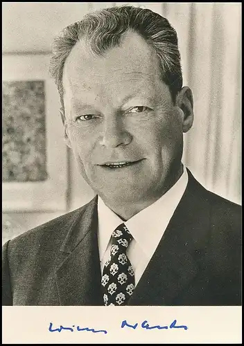 Porträt Dr. h.c. Willy Brandt MdB ngl 138.619