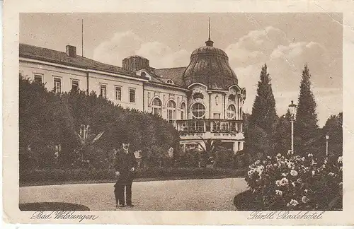 Bad Wildungen Fürstliches Bade-Hotel gl~1910? C5795