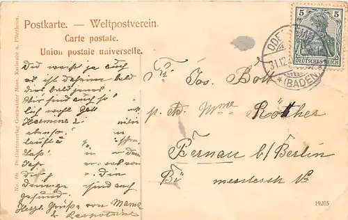 Karlsruhe Stadtgartenpartie gl1906 140.571