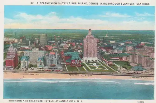 Atlantic City, N.J. Brighton and Traymore Hotels ngl 211.806