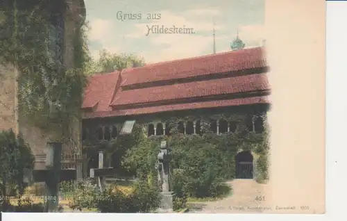 Hildesheim Dom Kreuzgang 1000 jähr. Rosenstock ngl 211.890