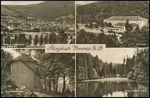 Ilmenau/Thüringen Teilansichten Panorama ngl 139.038