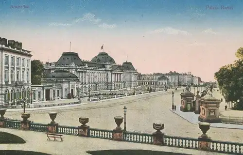 Bruxelles Palais Royal feldpgl1916? 136.530
