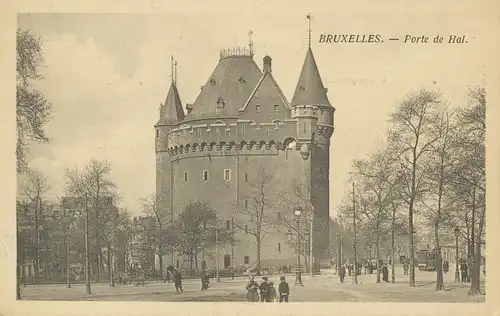 Bruxelles Porte de Hal feldpgl1916 136.534