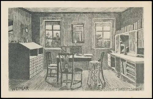 Weimar Goethe's Arbeitszimmer ngl 138.990