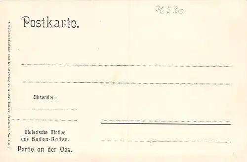 Baden-Baden Partie an der Oos ngl 140.713