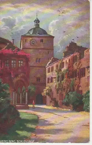 Heidelberg Schlosshof gl1908 214.102