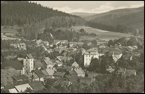 Schwarza/Thüringen Panorama gl1959 139.023