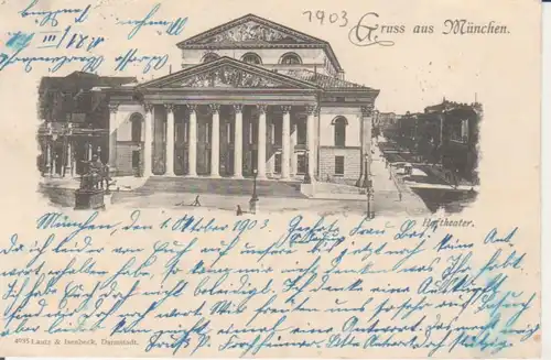 München - Königliches Hof- und Nationaltheater gl1903 216.530