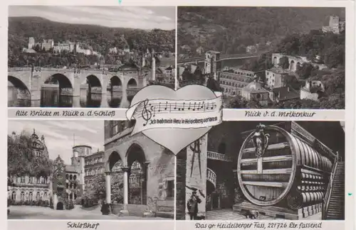 Heidelberg Teilansichten gl1952 214.152