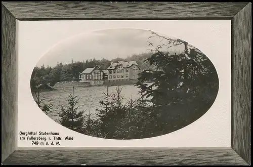 Berghotel Stutenhaus am Adlersberg im Thüringer Wald gl1911 139.043