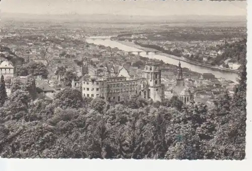 Heidelberg Blick vom Rindenhäuschen gl1958 214.162