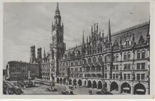 München - Rathaus mit Frauenkirche gl1942 216.550